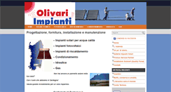 Desktop Screenshot of olivarimpianti.it